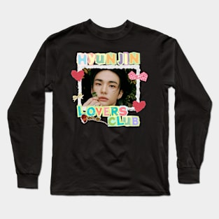 Hyunjin Lovers Club SKZ Scrapbook Long Sleeve T-Shirt